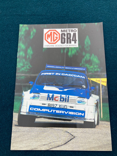 Metro 6r4 rally car - mg,