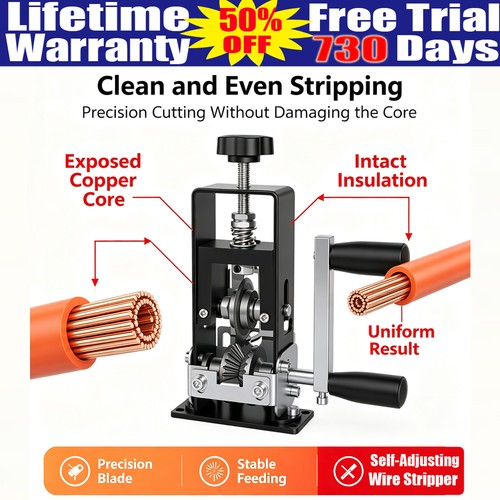 Wire stripping machine - wire,