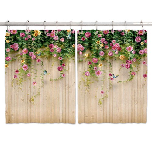 Rose green leaves wood yellow - green,