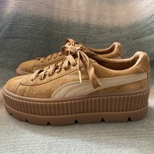 PUMA Fenty by Rihanna Cleated Creeper Golden Brown - UK 6.5 - New without box