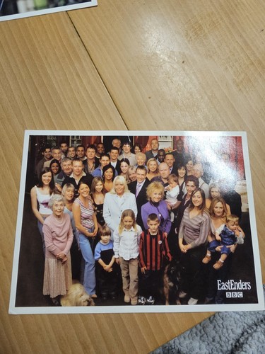 Eastenders autographed cast - eastenders,