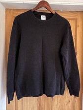 Zara men’s black ribbed