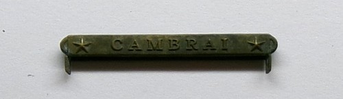 Cambrai bar victory medal - ww, i