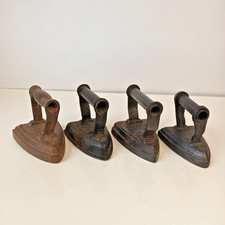 4 Cast Iron Clothes Flat Irons