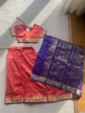 girls kids size 30 half saree