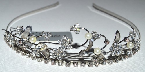 New silver plated flowers - new,