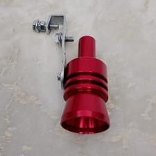 Exhaust Turbo Sound Whistle XL – Universal Muffler Tailpipe Simulator Red