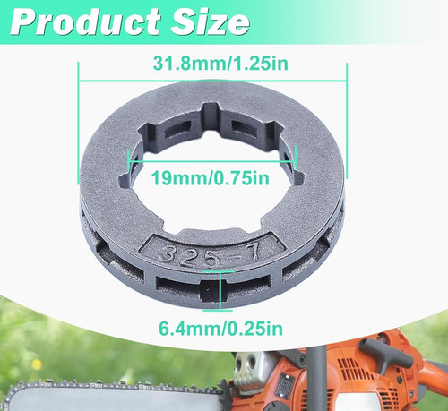 Chainsaw rim sprocket 325 - chainsaw, .325"