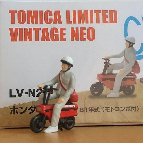 Tomica honda motocompo red - tomica,