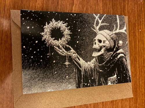 Gothic skeleton themed - gothic,