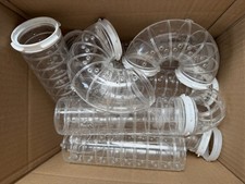 Hamster tubes - clear plastic