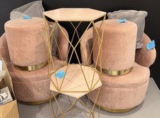 Salon Sofa Chair Couch Chairs Reception Waiting Room Furniture Urbanity Black