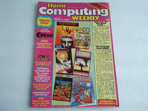 Home computing weekly magazine - computing,