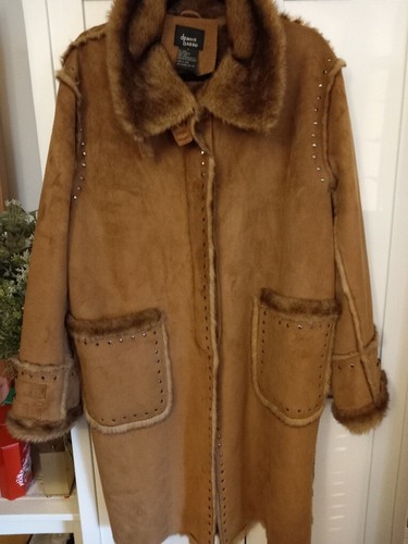 Dennis basso suede and - and, mink