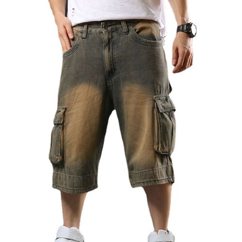 Men cargo pocket denim - men,
