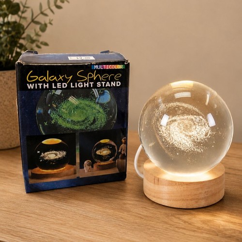 Galaxy sphere night light - sphere, 3.1