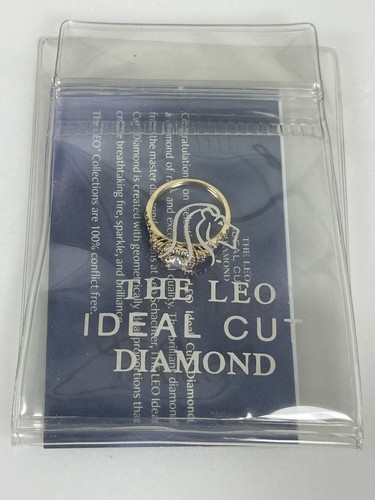 Leo ideal cut - diamond, ring