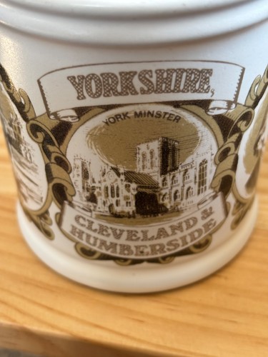 Vintage denby mug yorkshire - mug,