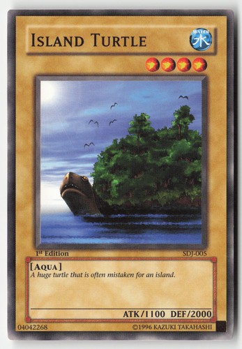 Yugioh island turtle - -,