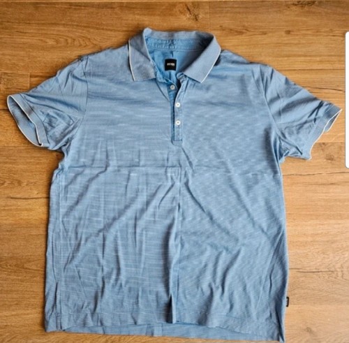 Blue hugo boss men polo - xl,