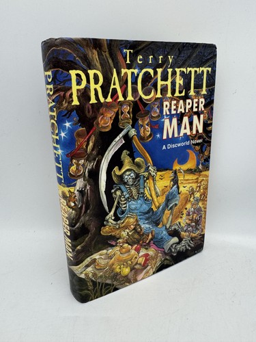 Reaper man pratchett - reaper, (signed)