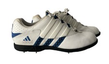 Vintage Adidas White Leather Cricket SAMPLE Shoes UK 5.5 Collectible 1996