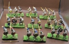 Wargames Foundry 28mm Peloponnesian War Athenian Hoplites Attacking (NNN735)