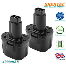 2X 4000mAh 7.2V Ni-MH Battery For Dewalt DW9057 DE9057 DE9085 DW920K2 DW925K2