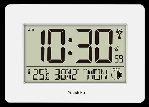 Radio control wall clock - control,