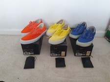 3x Vans Syndicate x Carhartt Era Tab "S" "Refelctive Blue/Yellow/Orange" - UK9
