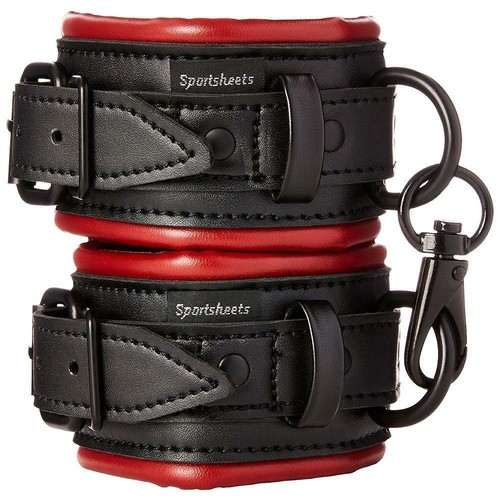 Furry metal leather - furry, cuffs