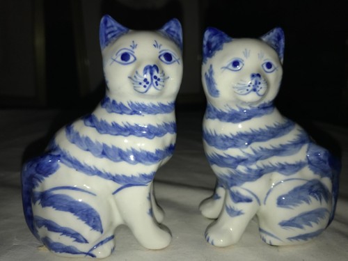 Vintage delft blue white - vintage, &