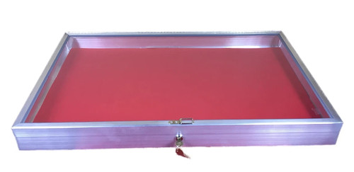 Aluminum display case side - aluminum,