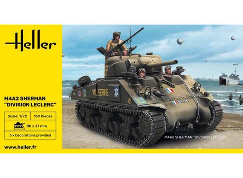 Heller 79894 m4a2 - 1/72, sherman
