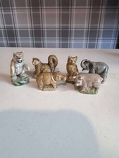 Wade Whimsies animal figures ceramic collectible miniatures