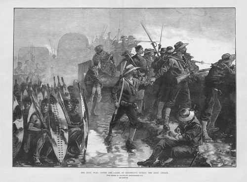 Zulu war the laager - war,