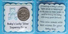 Lucky 'Silver' Sixpence Gift