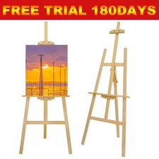 Large Wood Easel Artist Art