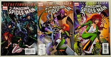 Secret Invasion Amazing Spiderman Marvel Comics Key 3 Issue Set 1 2 3 Grade FN+