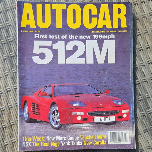 Autocar magazine june 1995 - june,