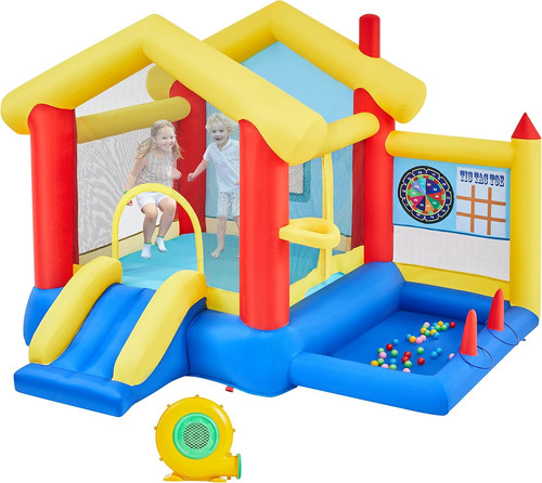 Bouncy castle inflatable - bouncy,