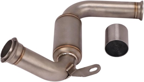 Motorcycle exhaust slip - slip, on