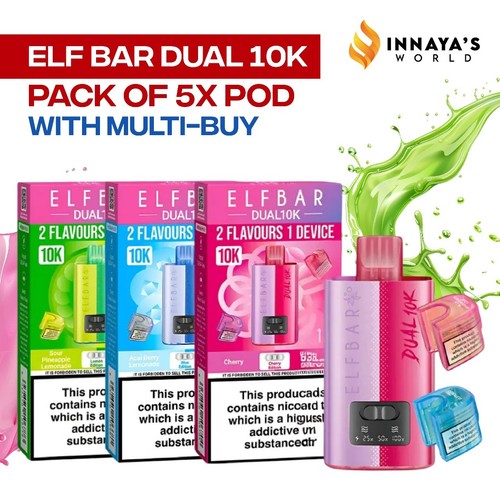 Elf bar dual 10k big - dual, puff