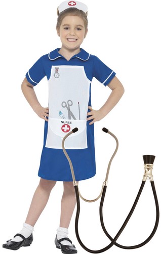 Smiffys girls childrens - smiffys, nurse