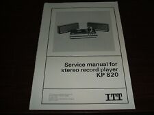 ITT - KP820 Stereo Record