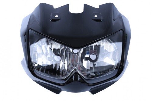 Black front nose fairing - nose,