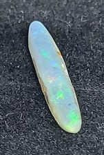 #130 Australian precious opal belemnite Coober Pedy 1.75ct polished cabochon cab