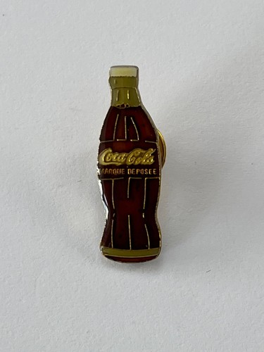 Coca cola bottle enamel pin - bottle,
