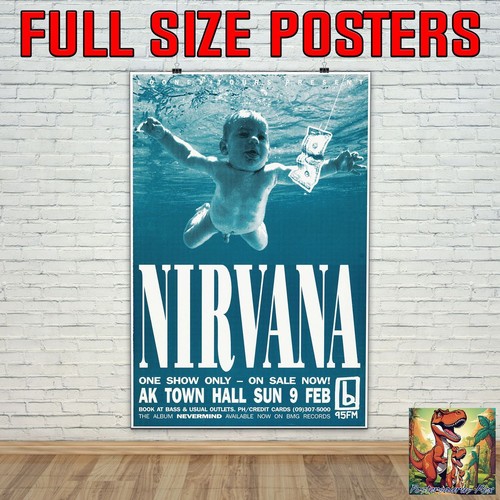 Nirvana 1992 auckland - nirvana, live