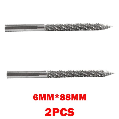 6mm carbide steel - 2x,